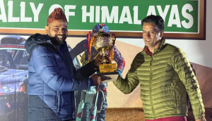 Nepali Rider Deepak Sah Shines in Royal Enfield Class at the Fourth Rally of the Himalayas