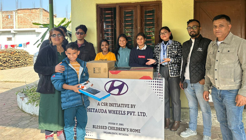 Hetauda Wheels Collaborates with Hyundai’s Happy Move for CSR Initiative at Hetauda