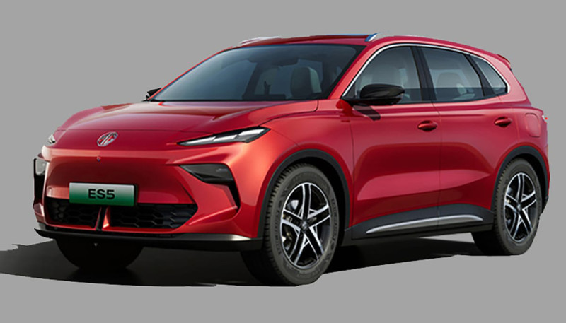 MG Unveils ES5: The New Electric Crossover Set to Replace the ZS EV