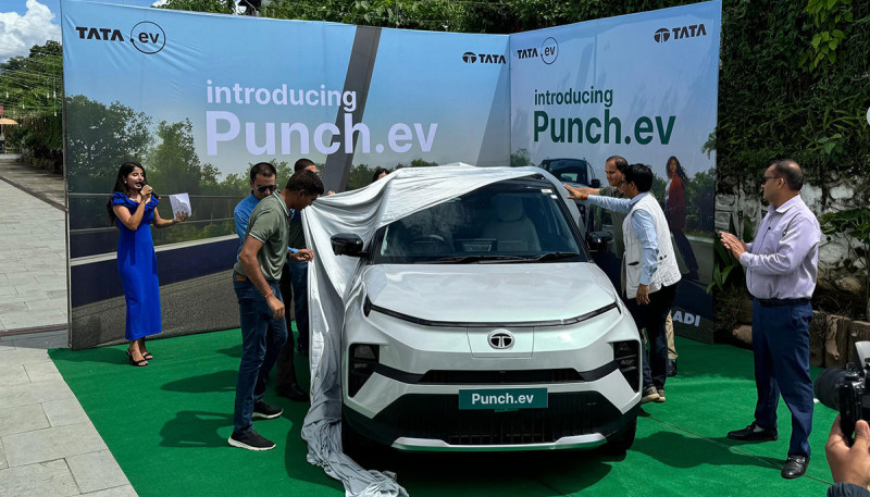 Tata Punch EV Launched in Chitwan, Pokhara, Butwal, and Bhairahawa Simultaneously