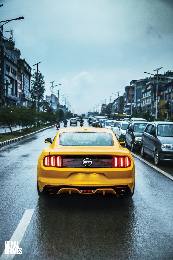 Ford Mustang GT: Yellow Fury | Test Drive, Review - Nepal Drives