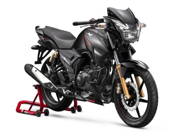 Tvs Apache Rtr Series Receives The Abs Treatment