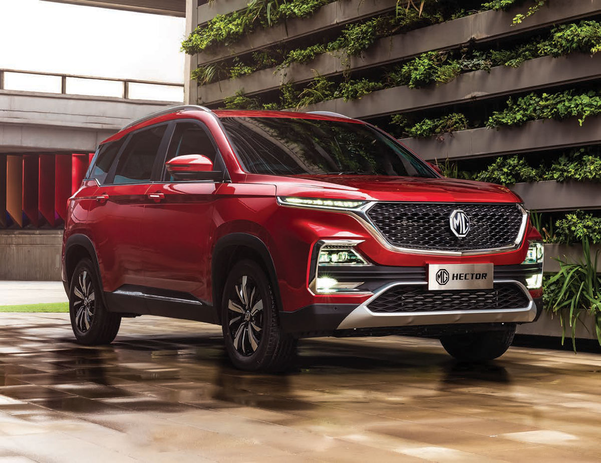 MG Hector Unveiled In India; Becomes India's First Internet & 48V Hybrid Car