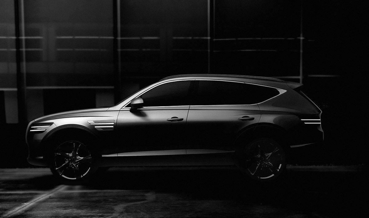 Genesis Shares First Images Of its First SUV, GV80