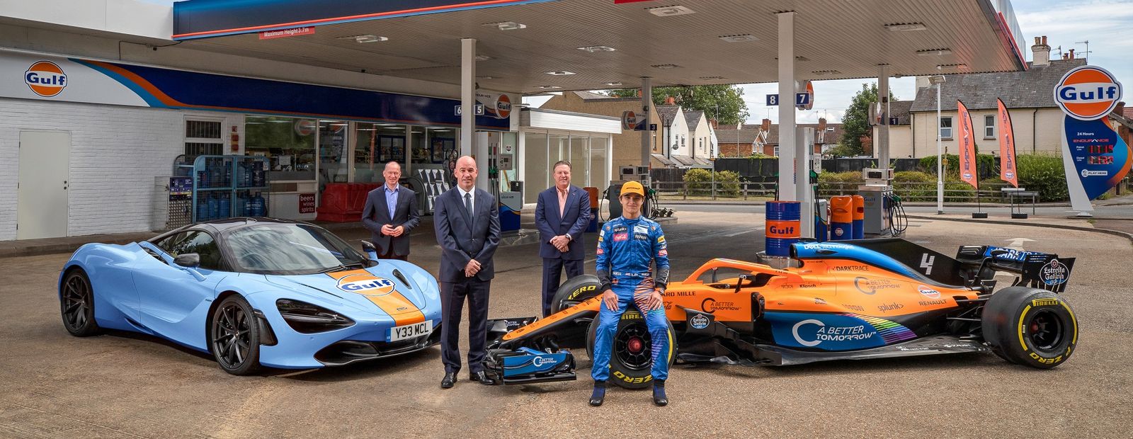 Gulf Lubricants and McLaren Announce Multi-Year Partnership Covering F1 And Luxury Supercars