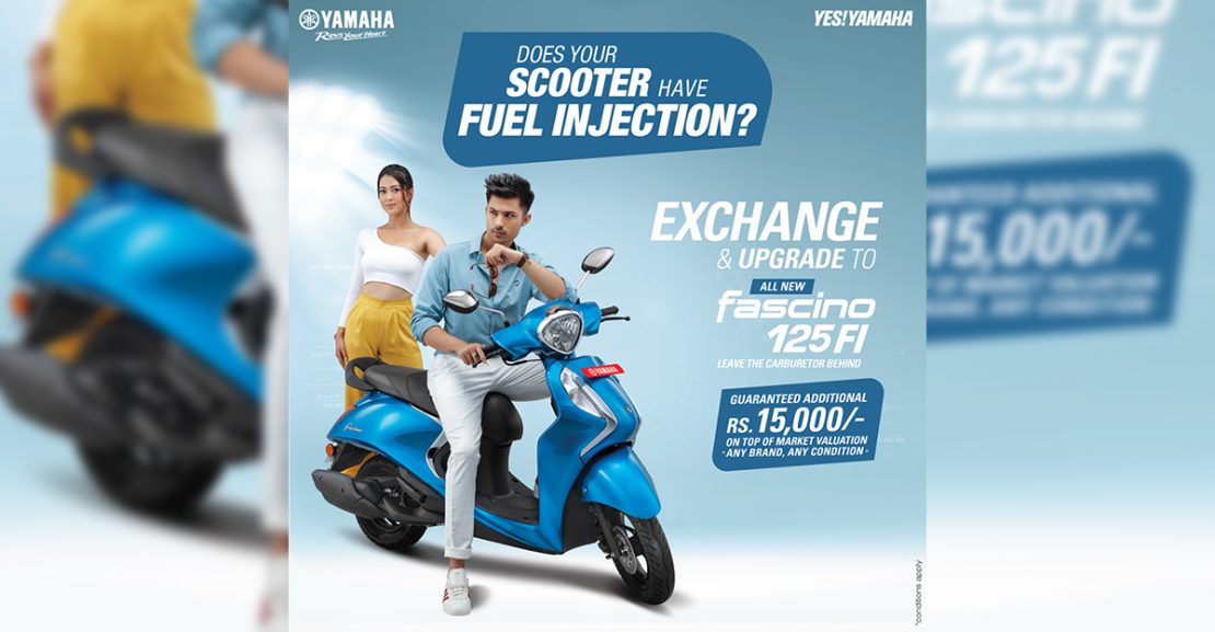 Yamaha Fascino 125 Exchange Offer. Nepal Drives