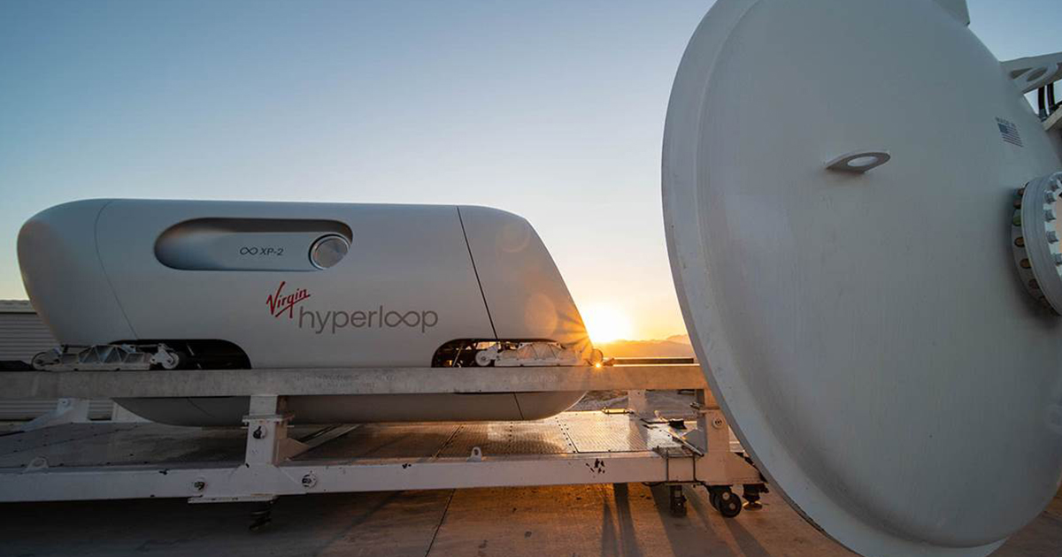 Virgin Hyperloop Conducts First Tests With Human Passengers