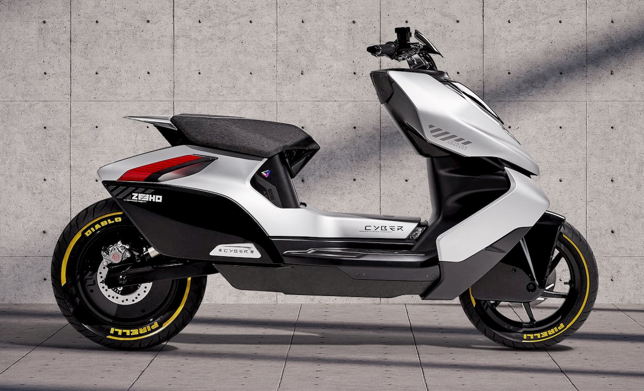 CFMoto Announces Zeeho Electric Sub-Brand & Cyber Scooter Concept