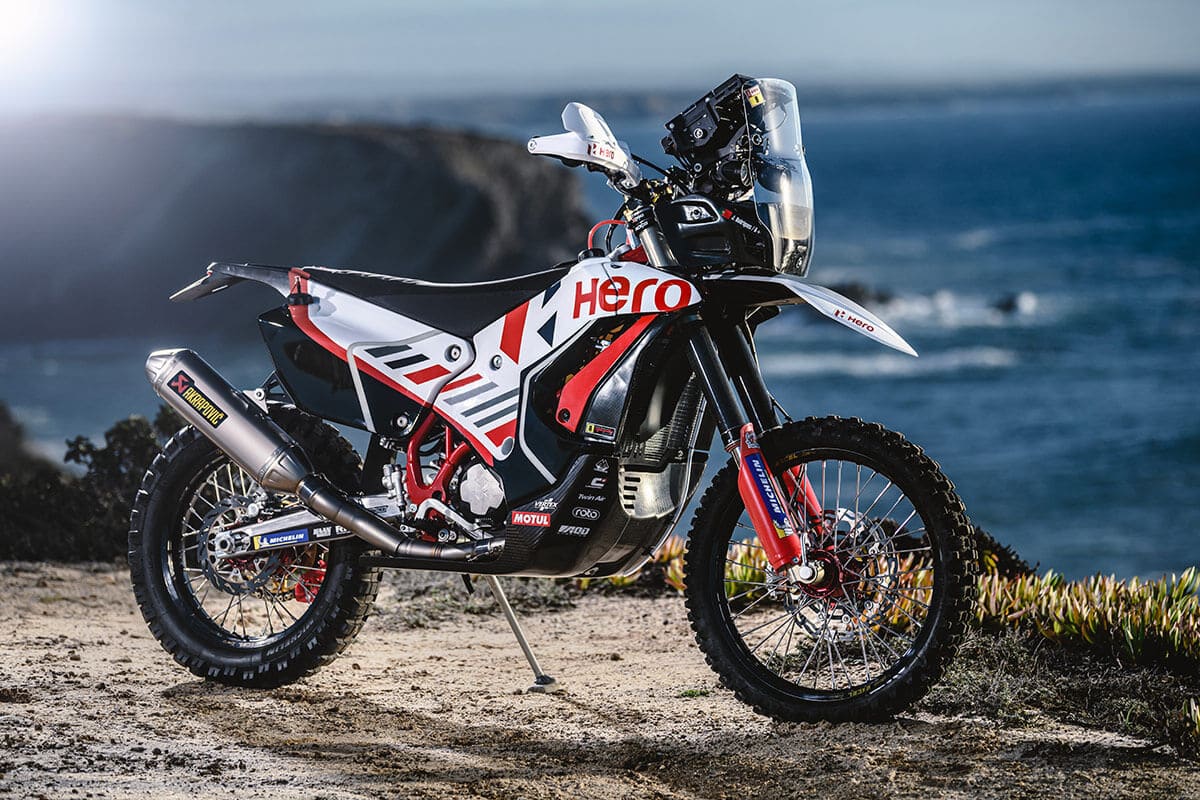 Hero Motorsports 2021 Dakar Rally Team Bike Image2.
