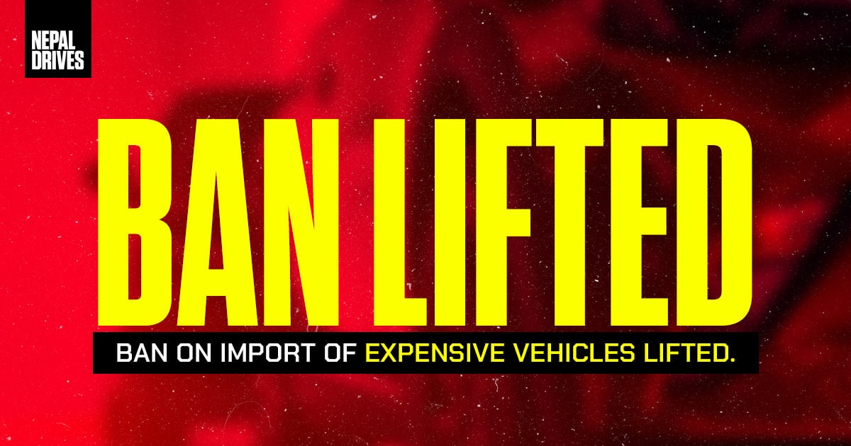 Ban On Import of Expensive Vehicles Lifted