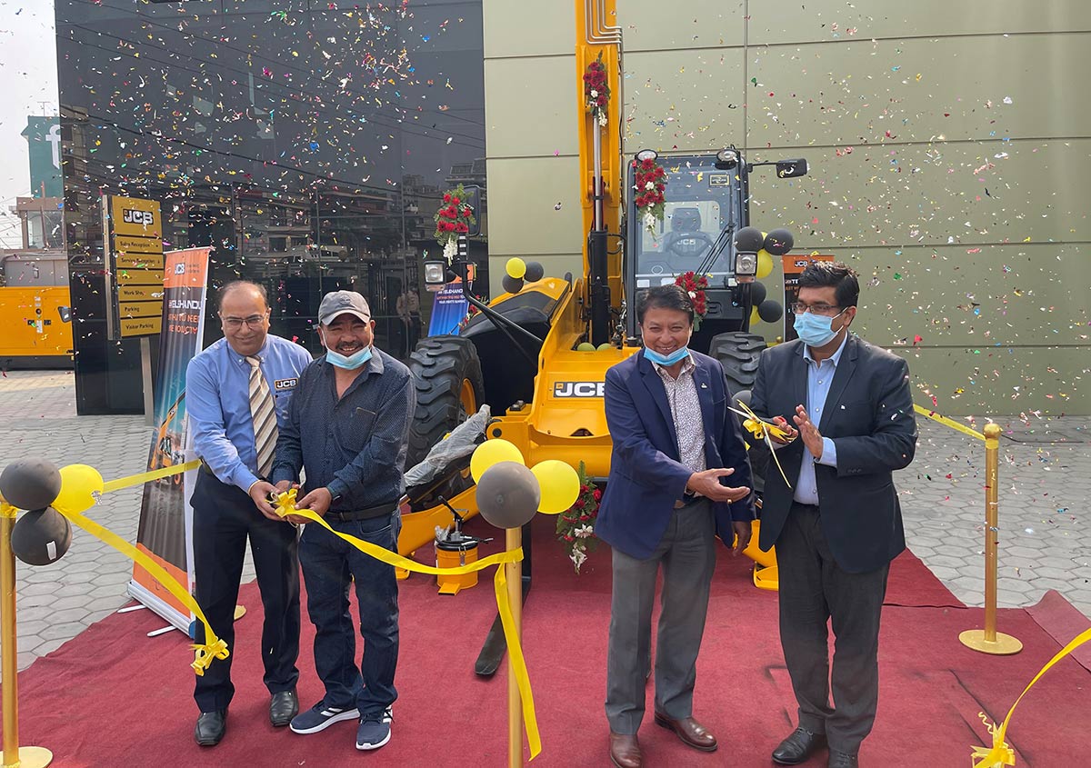 JCB's New Machine 'Side Engine Telehandler' Launched In Nepal