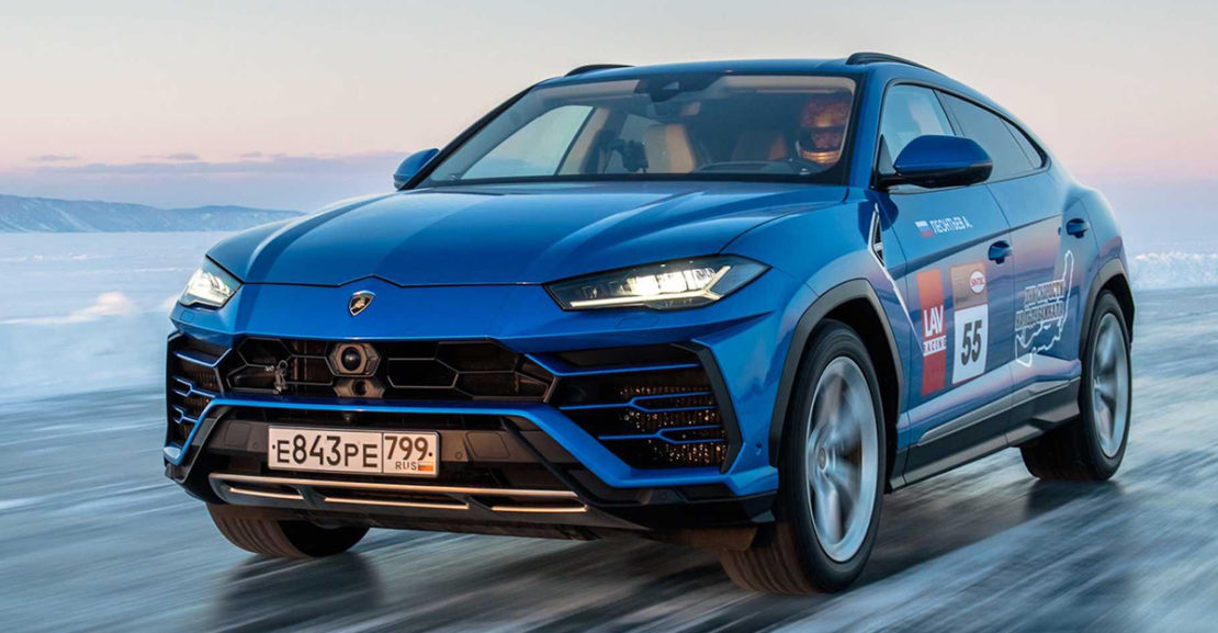 Urus Sets HighSpeed Record On Lake Baikal