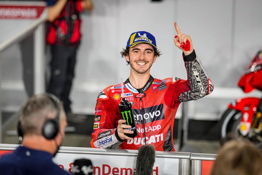 2021 MotoGP | QatarGP: Bagnaia Smashes Losail Lap Record For Maiden ...