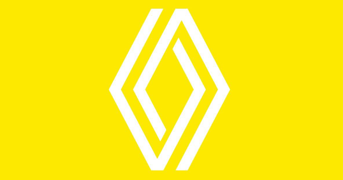 Renault Unveils New Diamond Logo