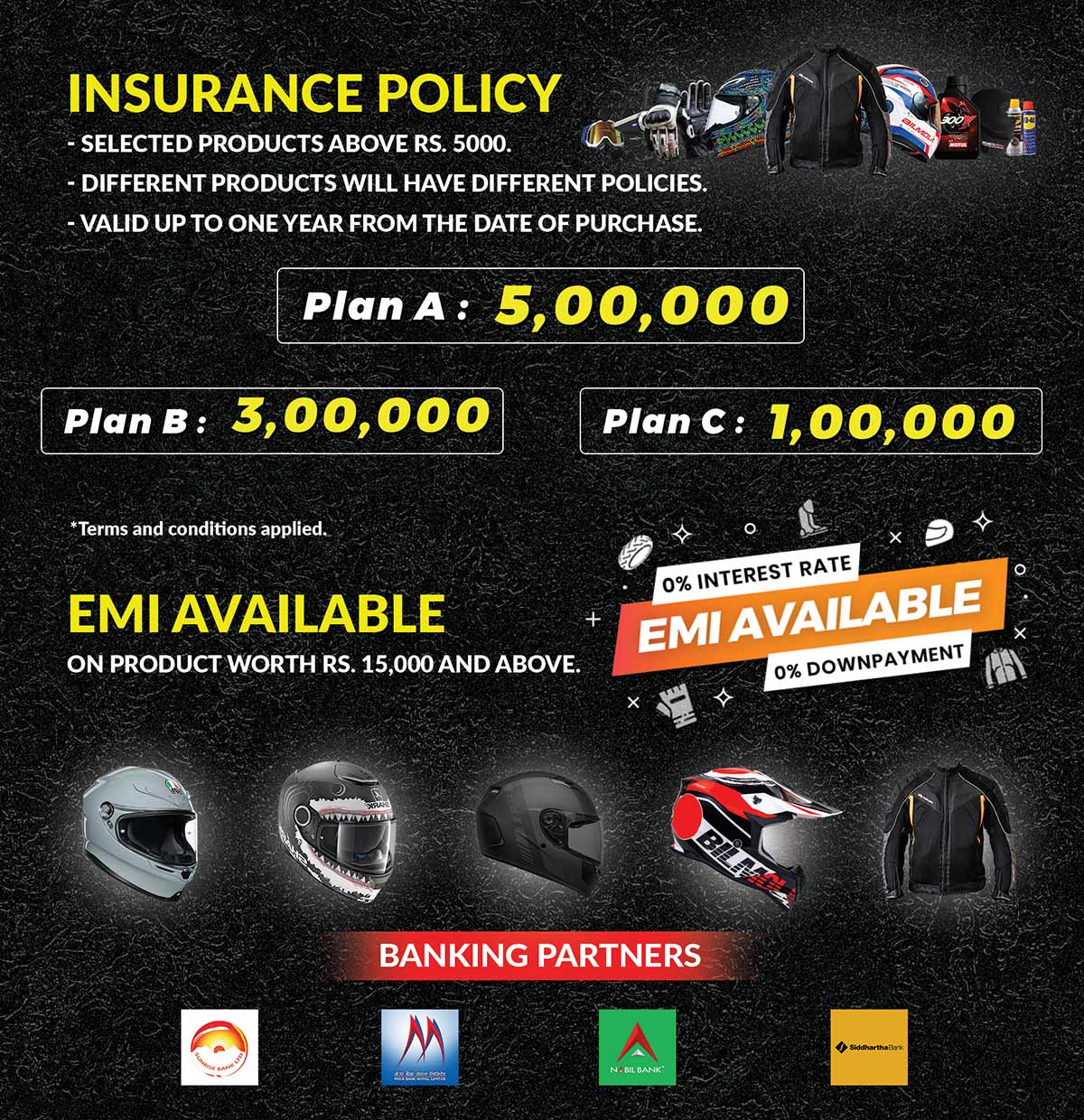 Helmets Nepal Introduces EMI & Insurance Policy