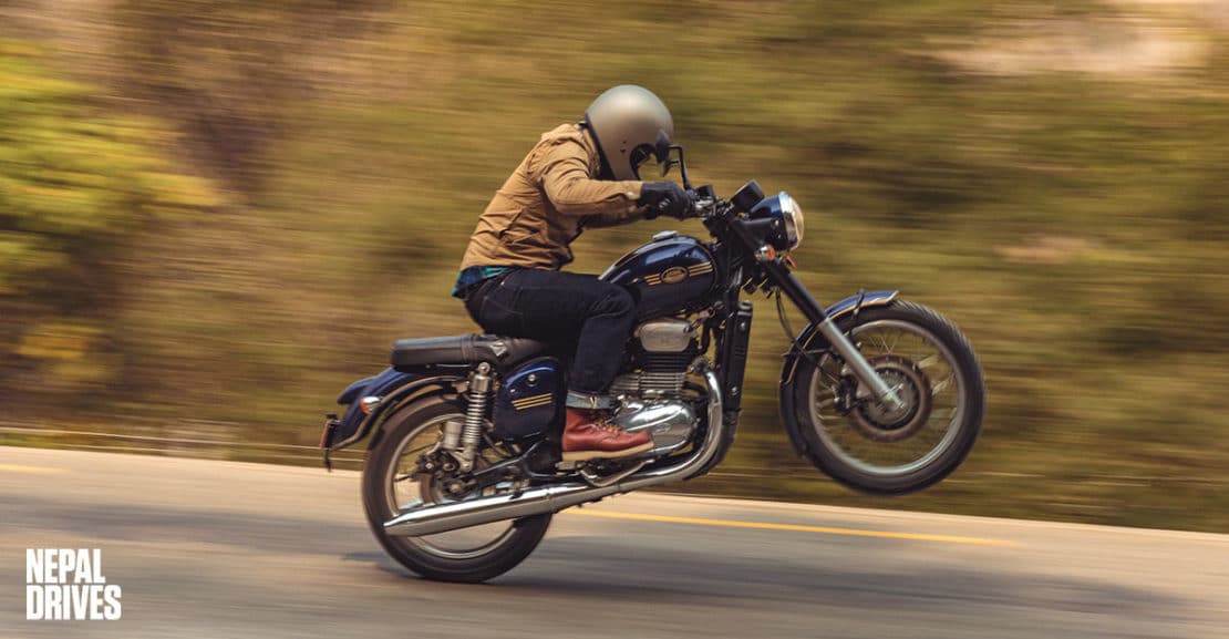Jawa FortyTwo The New Retrospective Test Drive, Review Nepal Drives