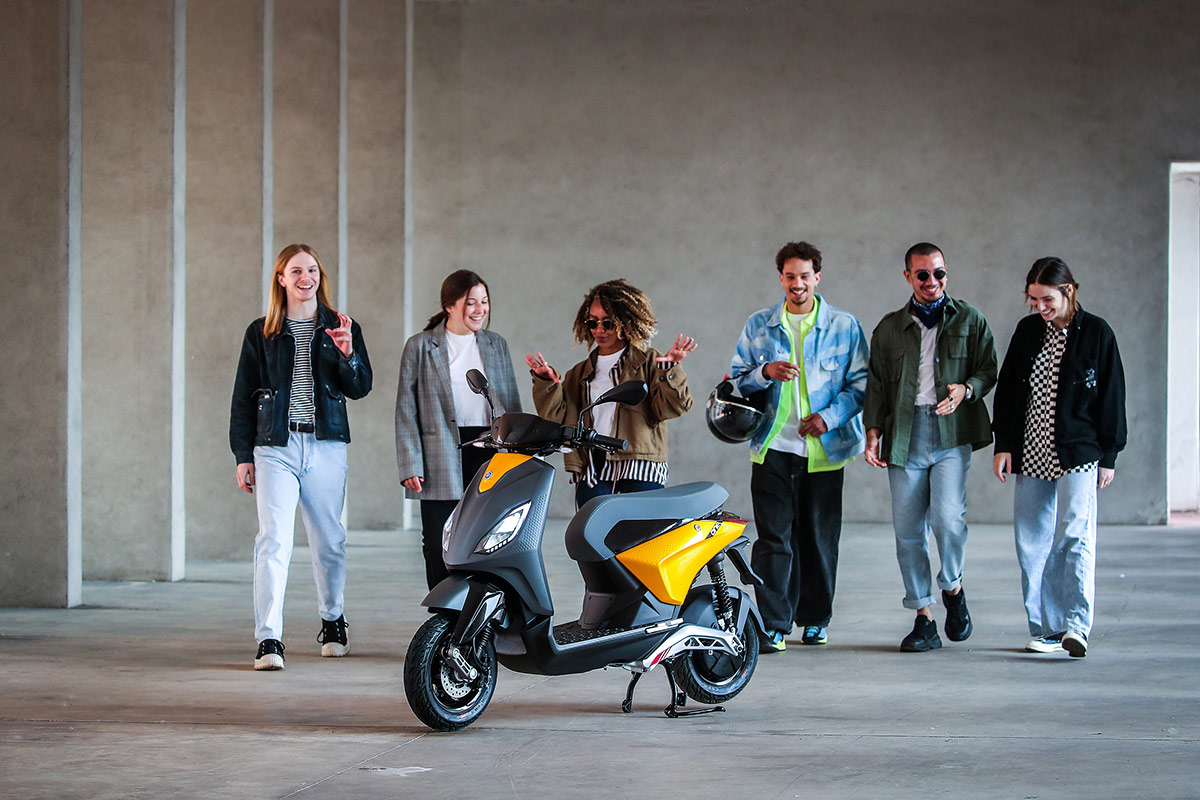 Piaggio One Electric Scooter Unveiled Ahead Of Global Debut