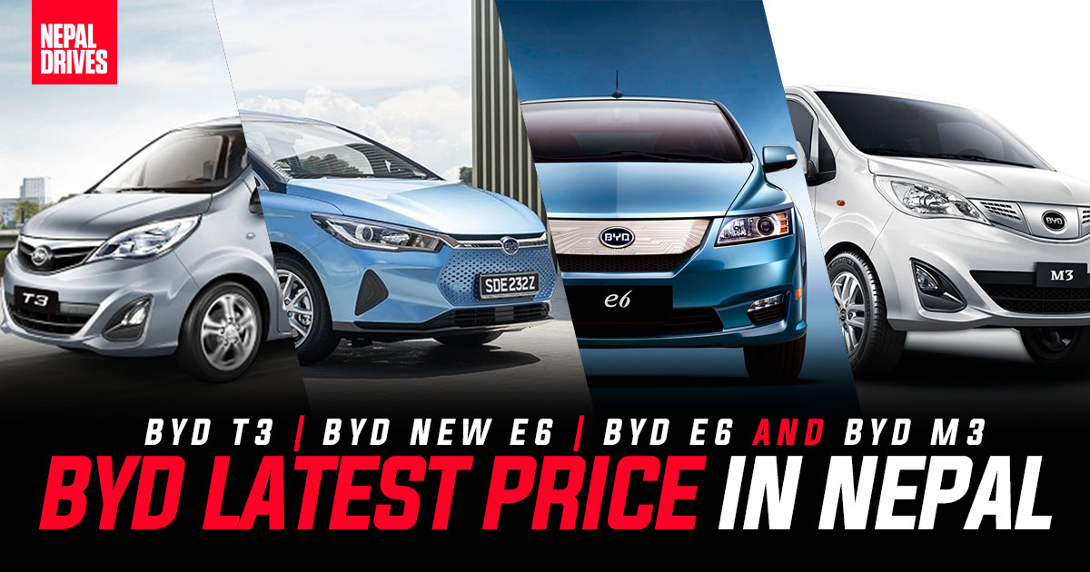 byd electric car price in nepal