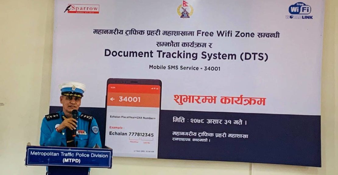 Metropolitan Traffic Police Division Introduces Document Tracking