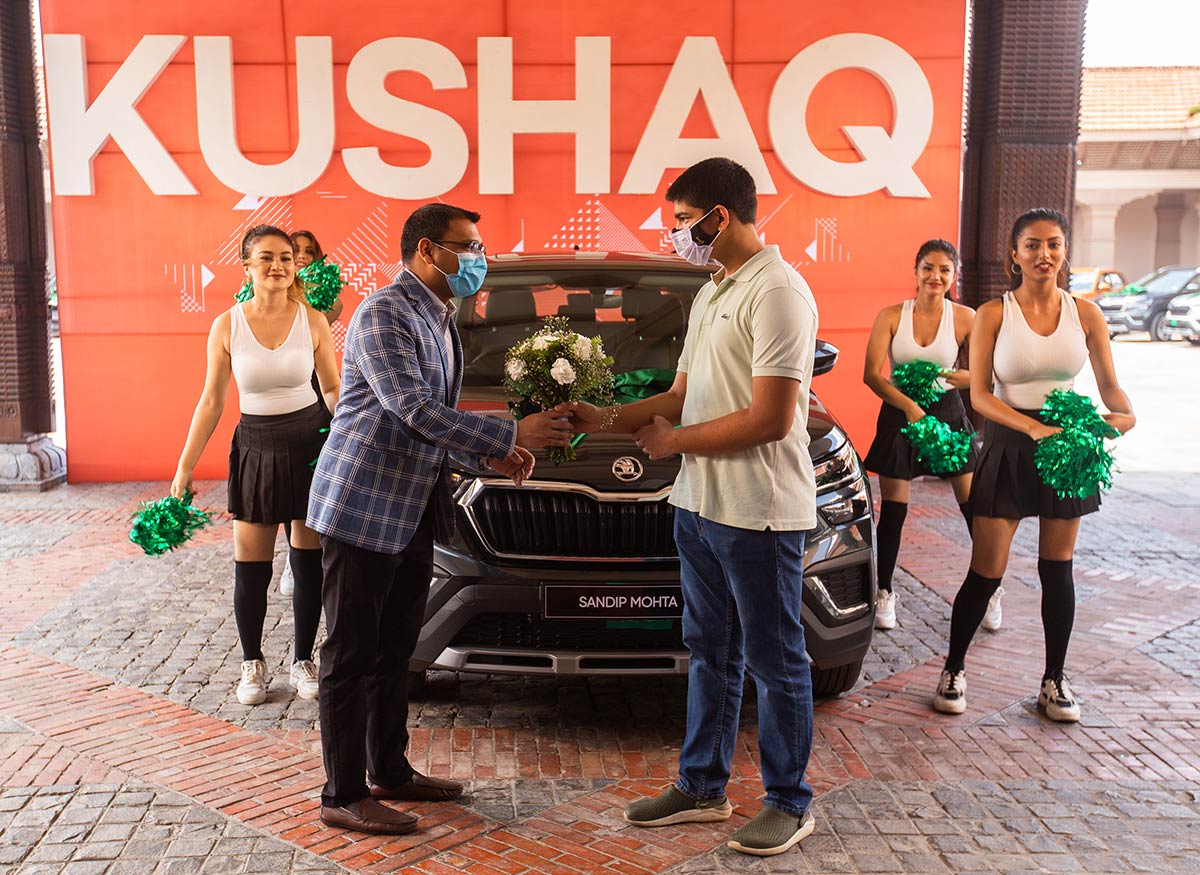 75 Units Of Skoda Kushaq Delivered In A Single Day