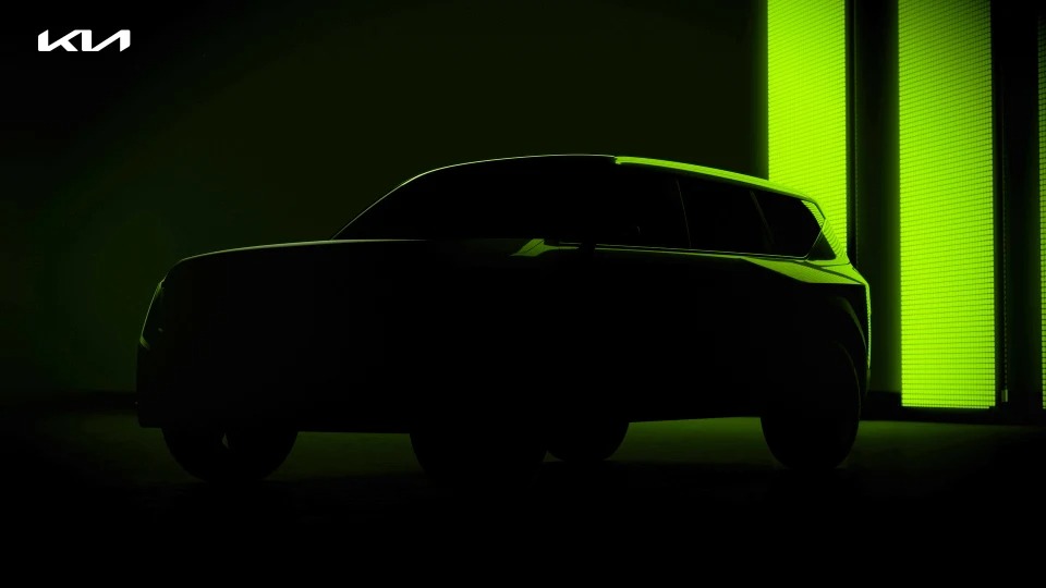 KIA EV9 Electric SUV Concept Teased