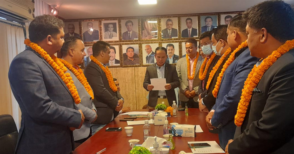 Dhruba Thapa Takes Oath As NADA Chairman; New Central Working Committee Formed