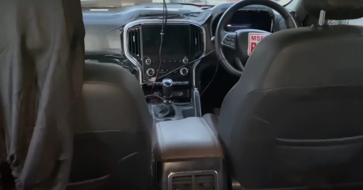 Mahindra's Next-Gen Scorpio’s Interiors Leaked