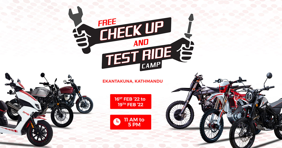 Crossfire and ItalicaMoto Free Checkup & Test Ride Campaign Starts!