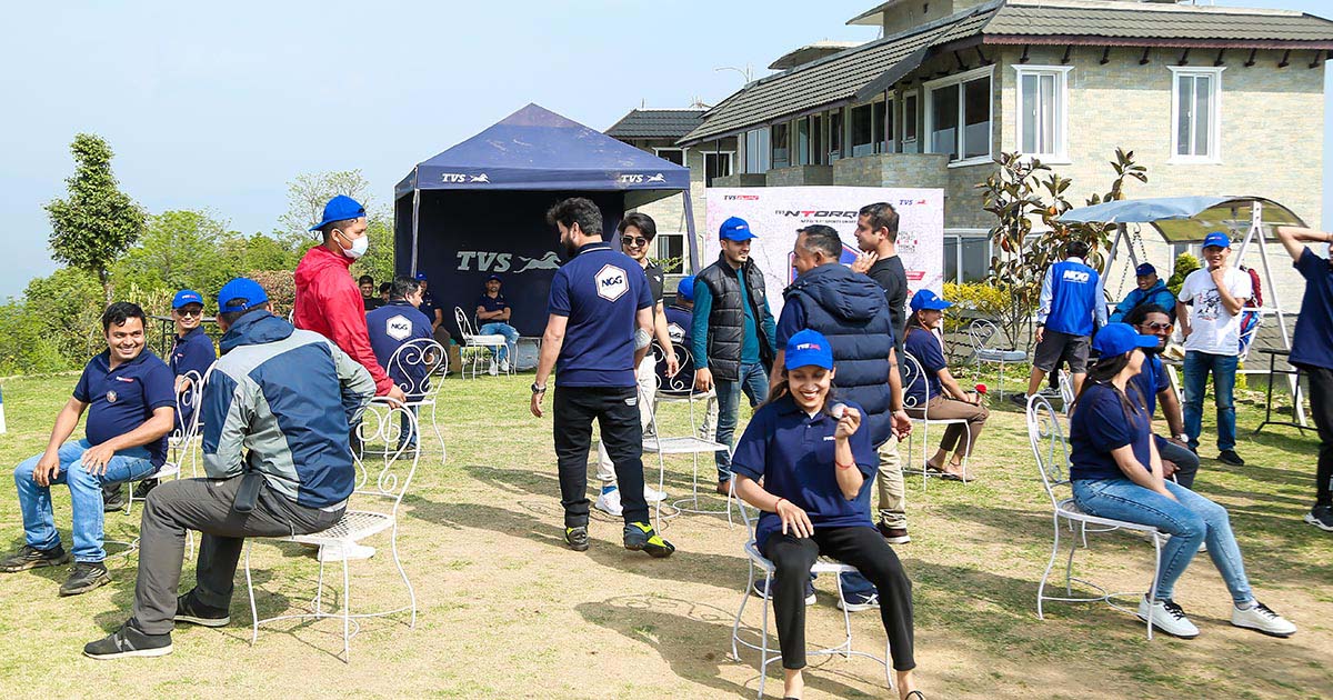 Jagdamba Motors Successfully Concludes NOG (Ntorq Owners Group) Ride In Pokhara