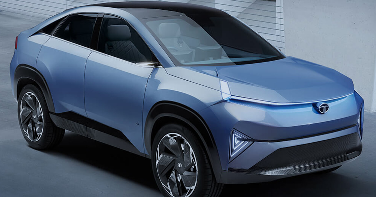 Tata Curvv EV Concept Breaks Cover; Expected To Have 400-500km Range