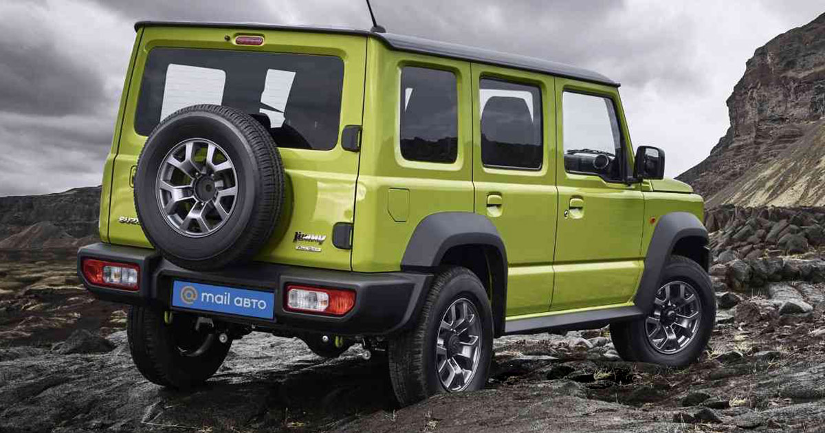 5-Door Suzuki Jimny Coming In Mid-2023; To be Available In Both 5-Seater and 7-Seater Options