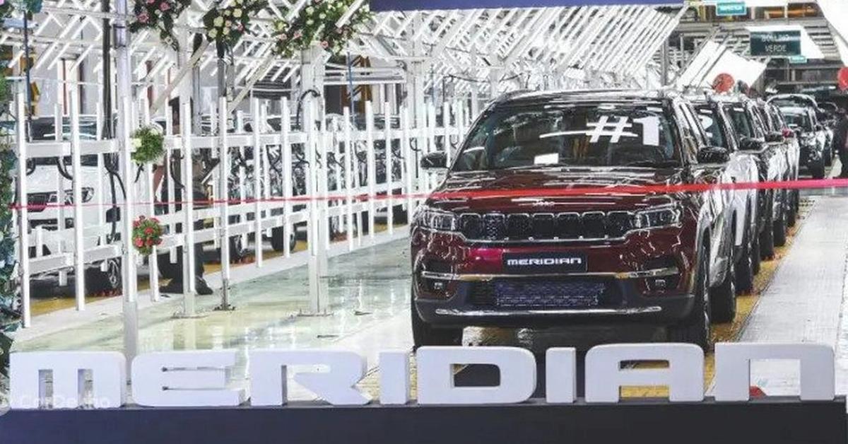 Nepal-bound Jeep Meridian SUV Production Starts In India