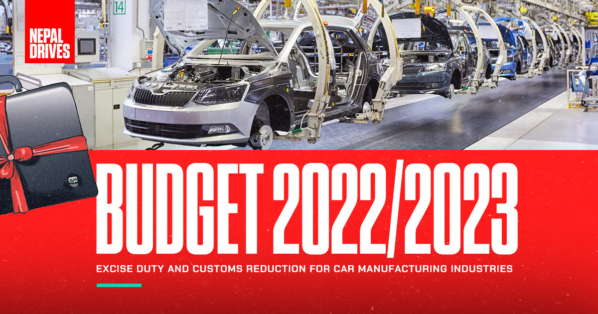 Budget 2022/23: Excise Duty And Customs Reduction For Car Manufacturing Industries