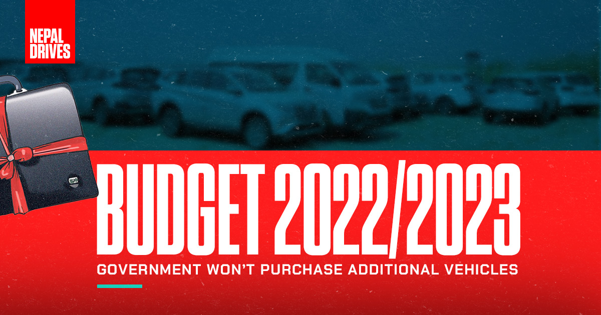 Budget 2022/23: Government Won't Purchase Additional Vehicles Next Fiscal