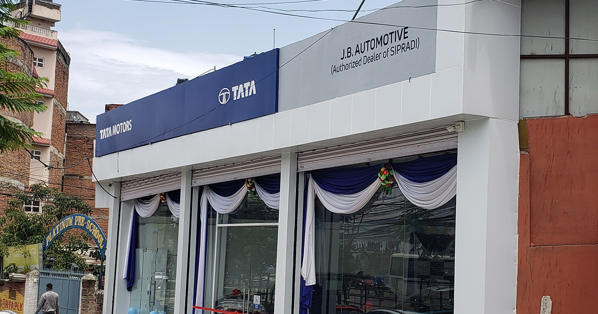 Tata Motors Inaugurates A New Showroom At Satdobato, Lalitpur