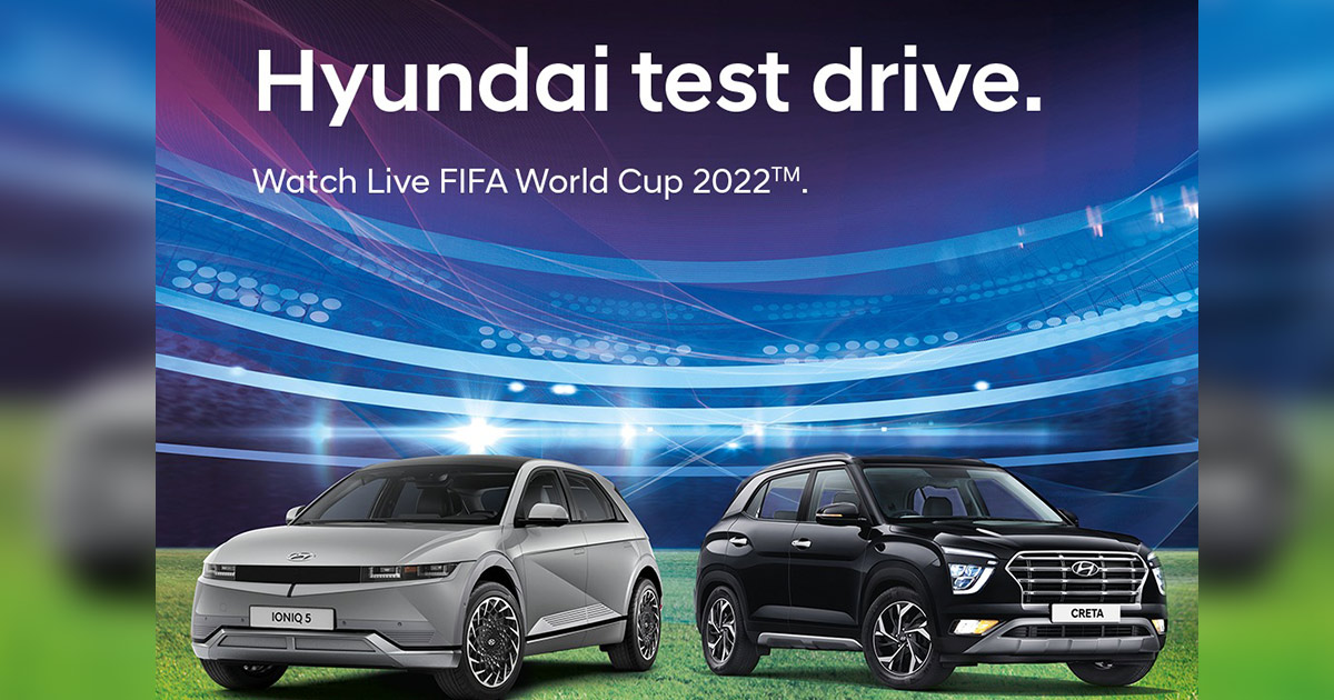 Test Drive Any Hyundai Car And Get A Chance To Watch The FIFA World Cup 2022 Live