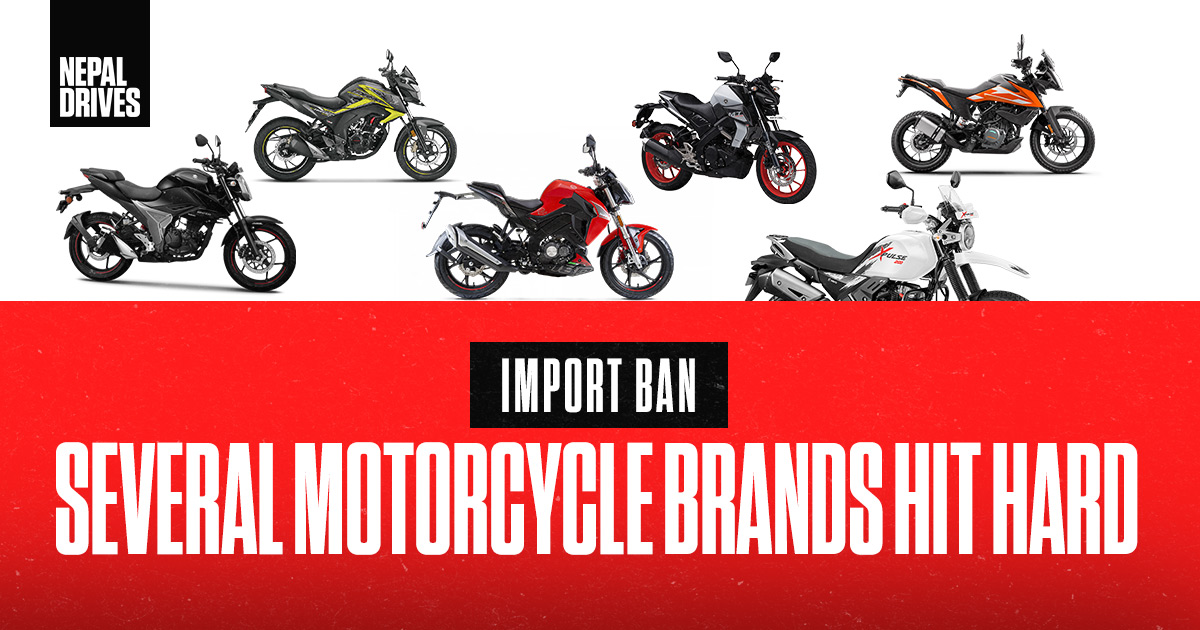 Import Ban: Several Motorcycle Brands Headed For A Rough Ride