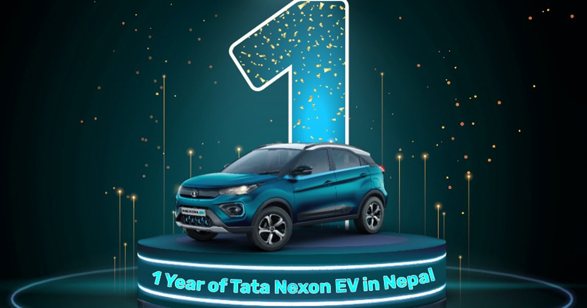 Tata Nexon EV Celebrates Its First Anniversary In Nepal