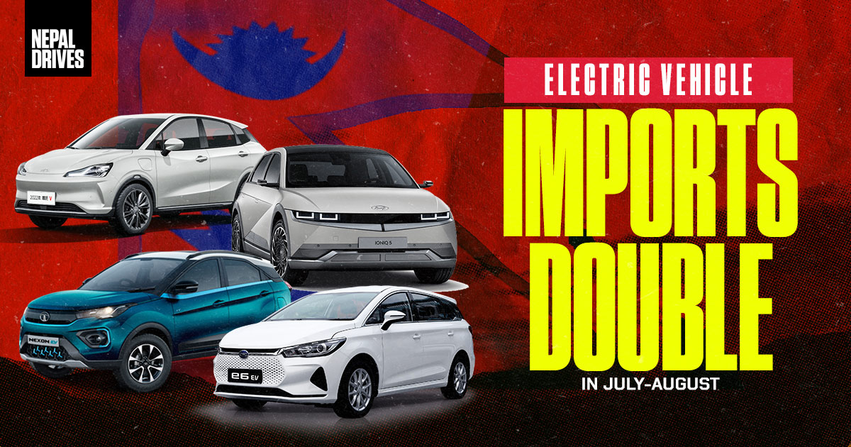 Electric Vehicles Imports Double In July-August