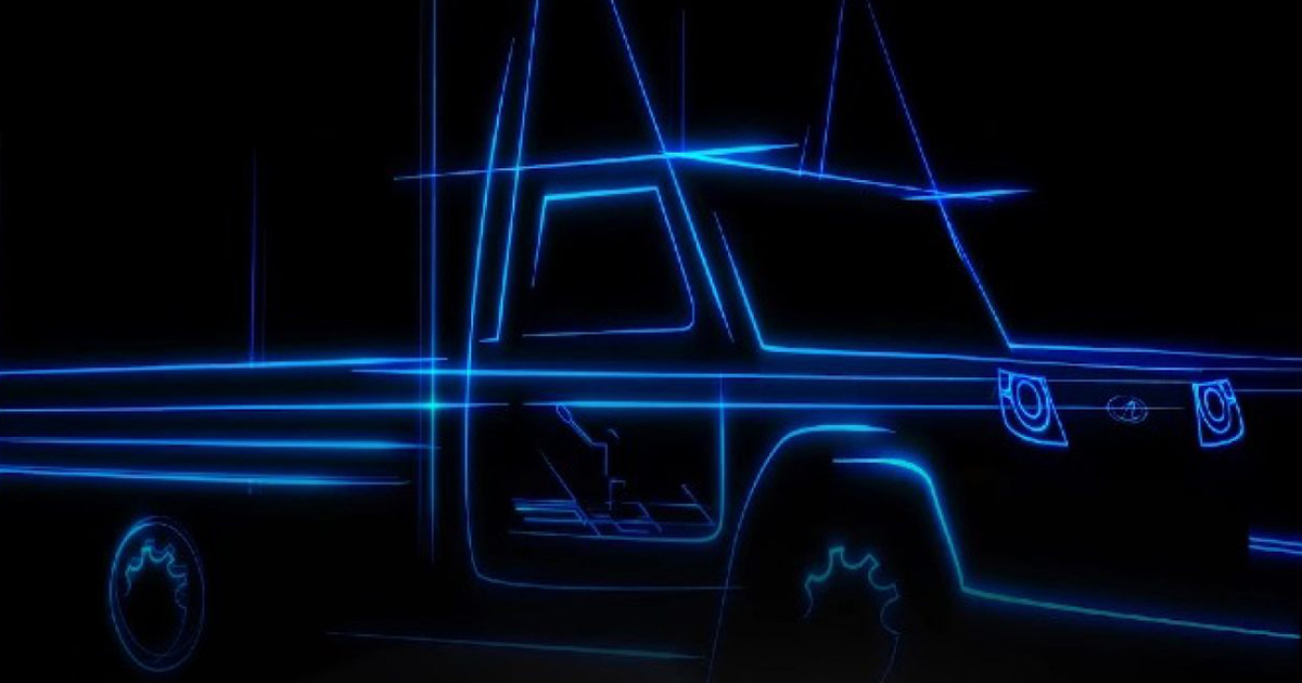 Electric Mahindra Bolero Pick-up Teaser Out