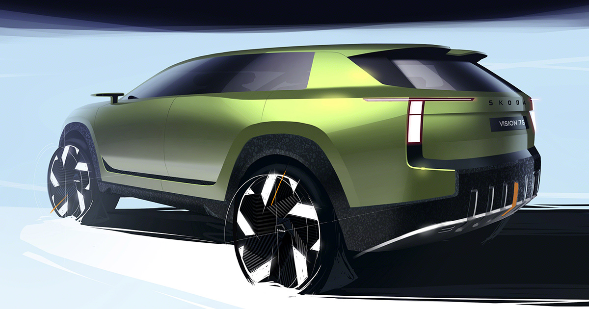 Skoda Vision 7S Electric SUV To Debut On August 30