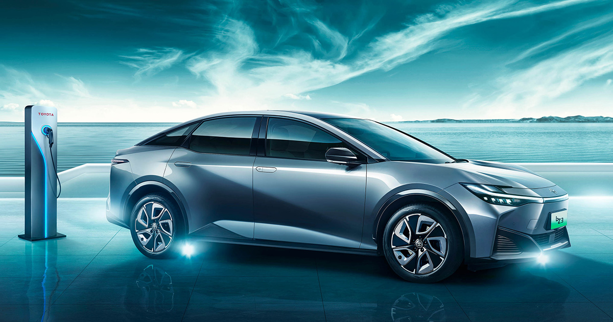 Toyota's Answer To The Tesla Model 3 Is The bZ3 Electric Sedan