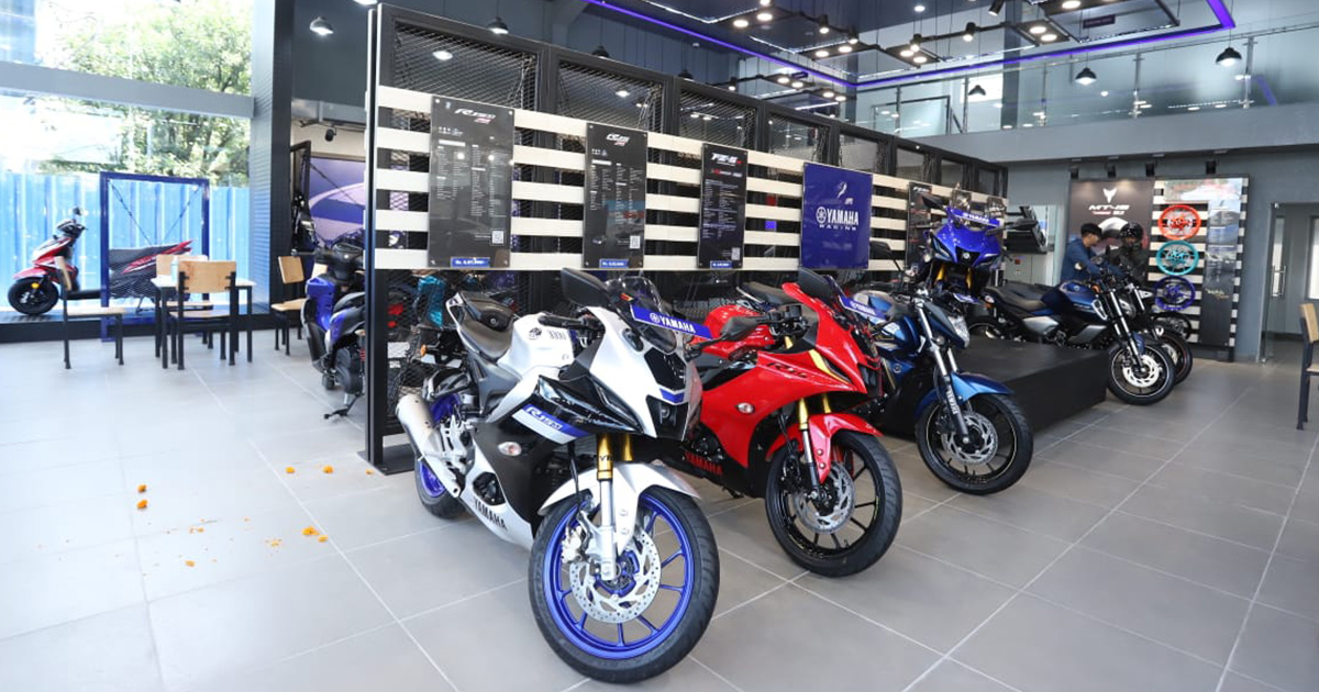 yamaha pallimukku showroom