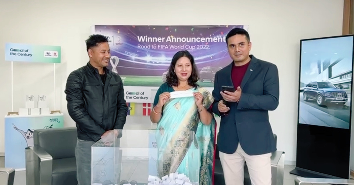 Hyundai Nepal Bids Farewell To Test Drive Winners & Announces Winner Of Road to FWC 2022 Finals