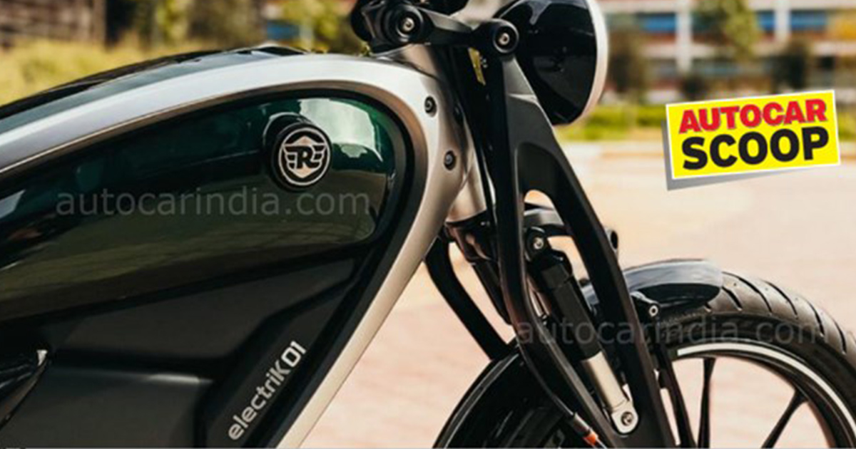 Royal Enfield Electric Motorcycle Concept Image Leaked!