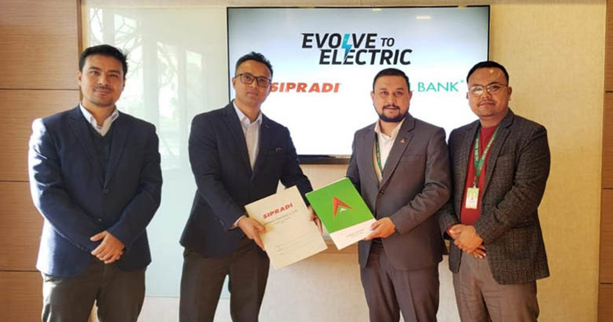 Nabil Bank To Provide 80 Percent Loan On The Purchase Of Tata EVs