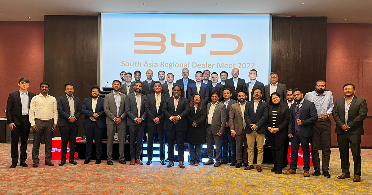 BYD South Asia Regional Meet 2022 Concludes In Nepal On A Positive Note