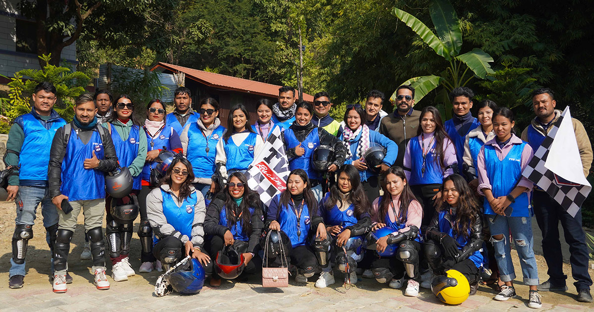 NOG (Ntorq Owners Group) Ride Successfully Completed in Dhangadi