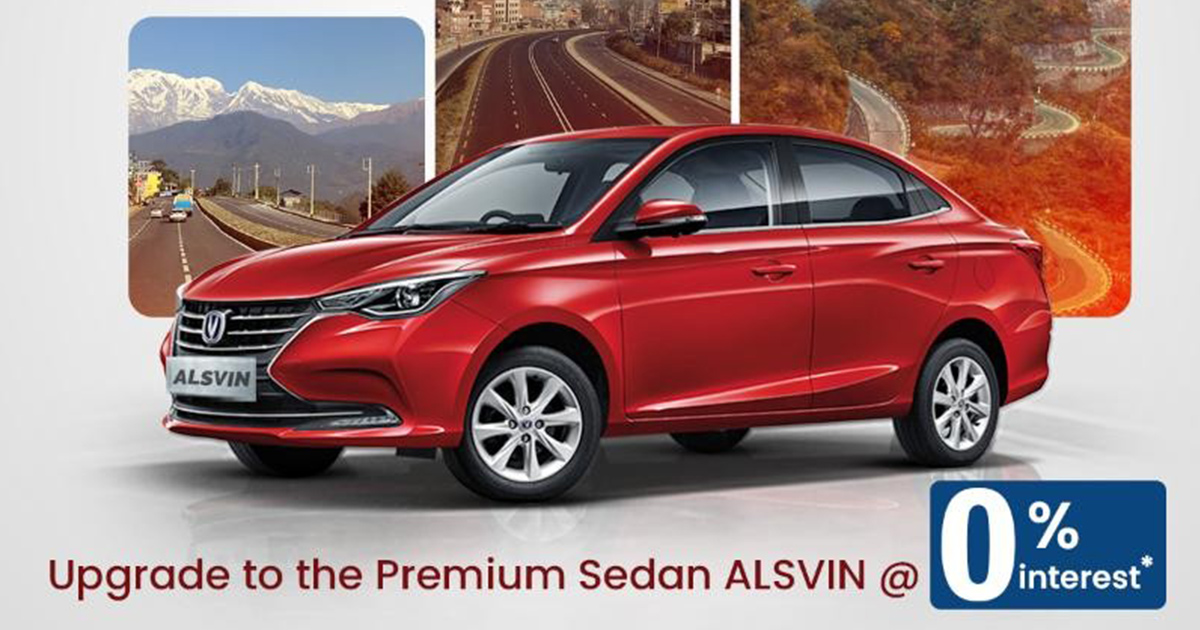 Changan Alsvin Premium Sedan Available At 0% Interest Rate