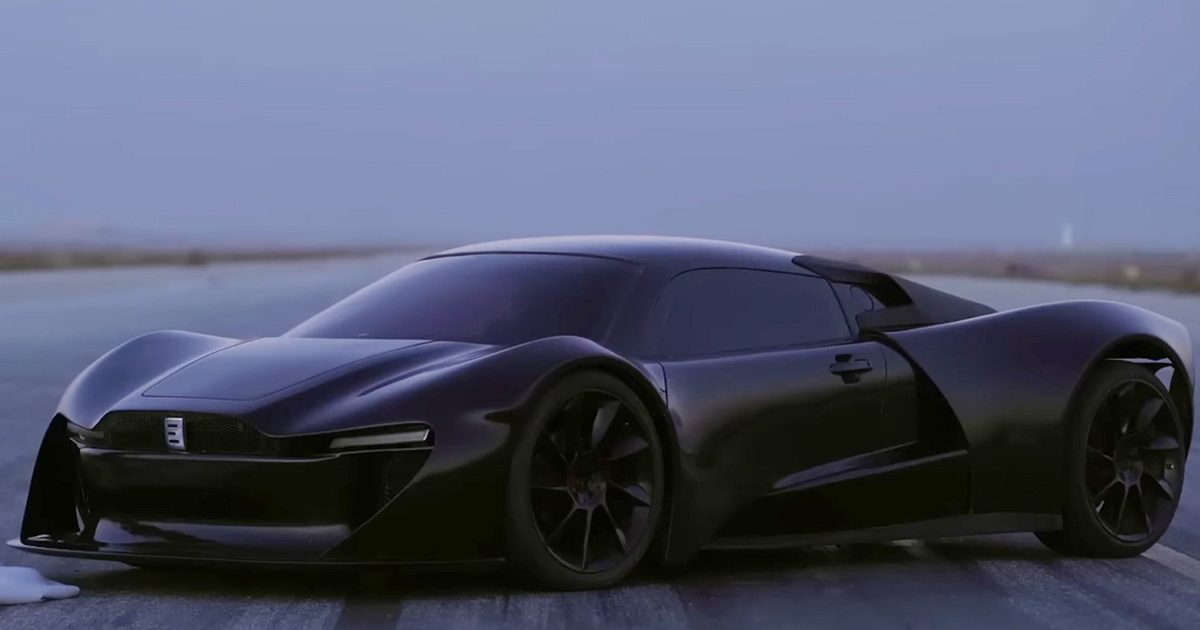 Taliban Unveils Afghanistan's First Supercar 'Mada 9' With Modified Toyota Corolla Engine